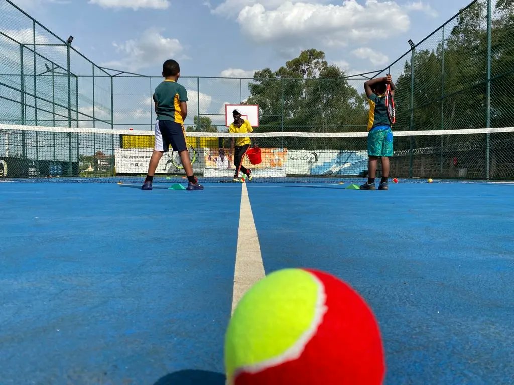 When kids play tennis,  they're not just developing their physical abilities - they're also learning about sportsmanship, teamwork and resilience. 🎾 It's never too early to start!

#tennis #arenaone #myA1moment #tennislove #tennisplayer #tenniscourt #kidstennis #kenya #nairobi