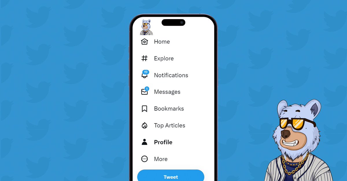 HelloBears_nft's tweet photo. GM are you ready for free mint?

Twitter logo is replaced with a Bears. 
@elonmusk

Like, RT &amp; Tag your Friends some interactions will be considered to be WL 🐻

#Freemints #NFTs https://t.co/skMRo8GSmI