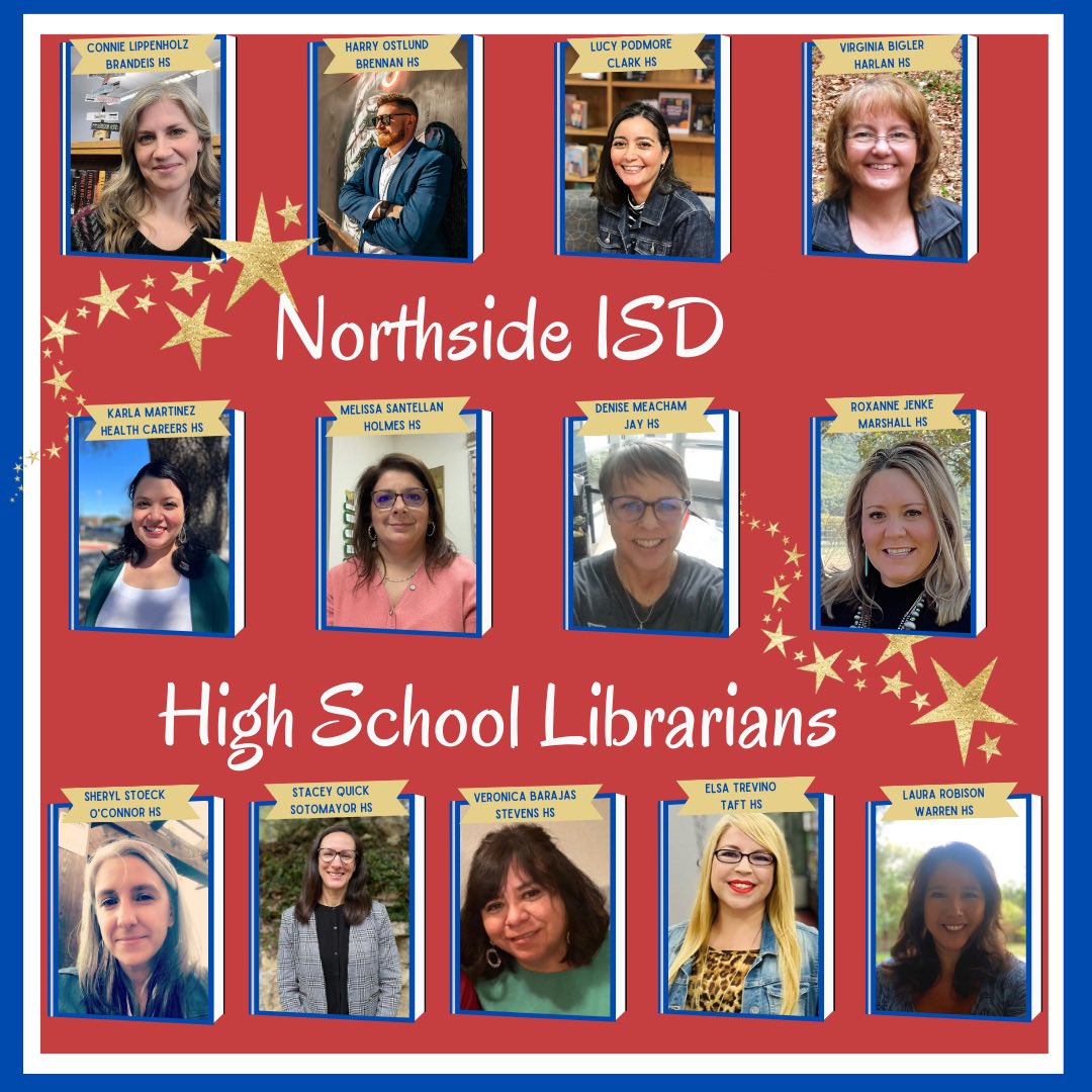 Brandeis HS Library (@brandeishslib) on Twitter photo Beyond thankful to work alongside these rockstar librarians! What a team! #SchoolLibrarianDay #TxASL_SLM <a href="/NISDLib/">NISDLibraryServices</a> Beyond thankful to work alongside these rockstar librarians! What a team! #SchoolLibrarianDay #TxASL_SLM <a href="/NISDLib/">NISDLibraryServices</a>