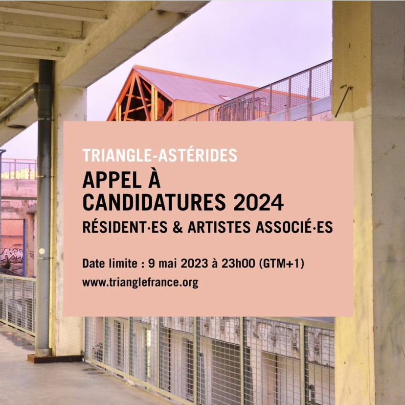 IFParis's tweet photo. 📢 Triangle - Astérides lance un appel à candidatures pour une résidence de recherche jusqu’au 9 mai 2023 ➡️ https://t.co/IVomqkQz7i
-
@dca_reseau @PacProvence  #frichelabelledemai
#ArtsenResidences
#trianglenetwork https://t.co/NU2tz3oACn