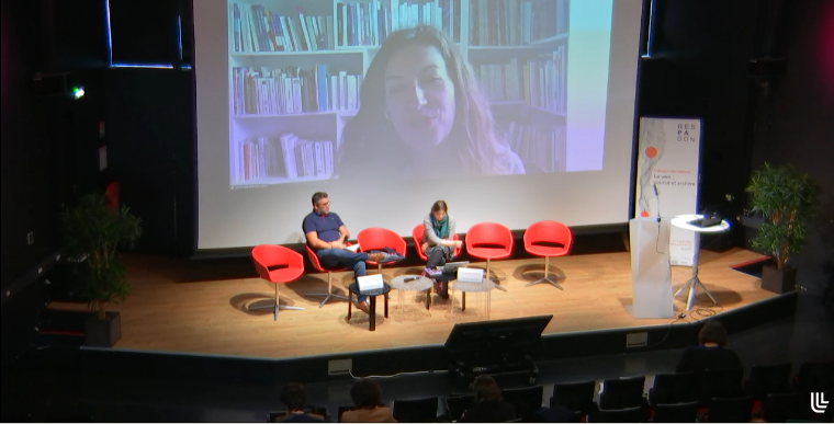 Respadon_Projet's tweet image. La 2e journée du colloque #webarchive se termine avec une session sur les enjeux épistémologiques et didactiques des sources web. Discutante : Emmanuelle Bermès, @figoblog , @Ecoledeschartes
Participants : Sophie Gebeil, @TELEMMe et @GregMiura, @BUBMontaigne 
#ResPaDon @COLLEX_IR