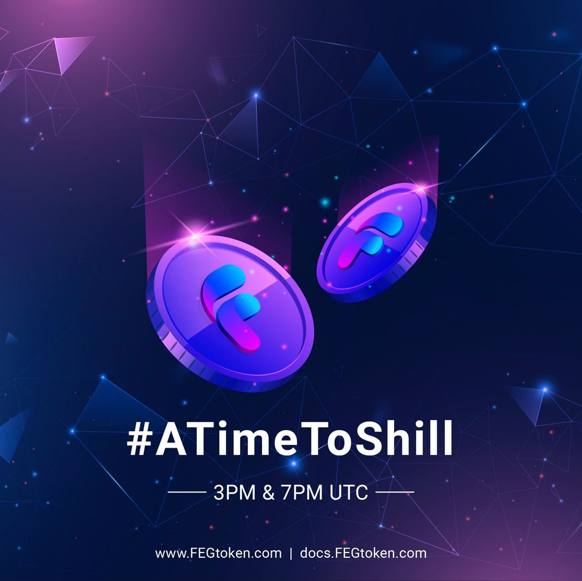 LIVE IN TEN MINS 👀

#ATimeToShill 🔫🔥

Join in today - t.me/FegShill

#FEGtoken #BTC