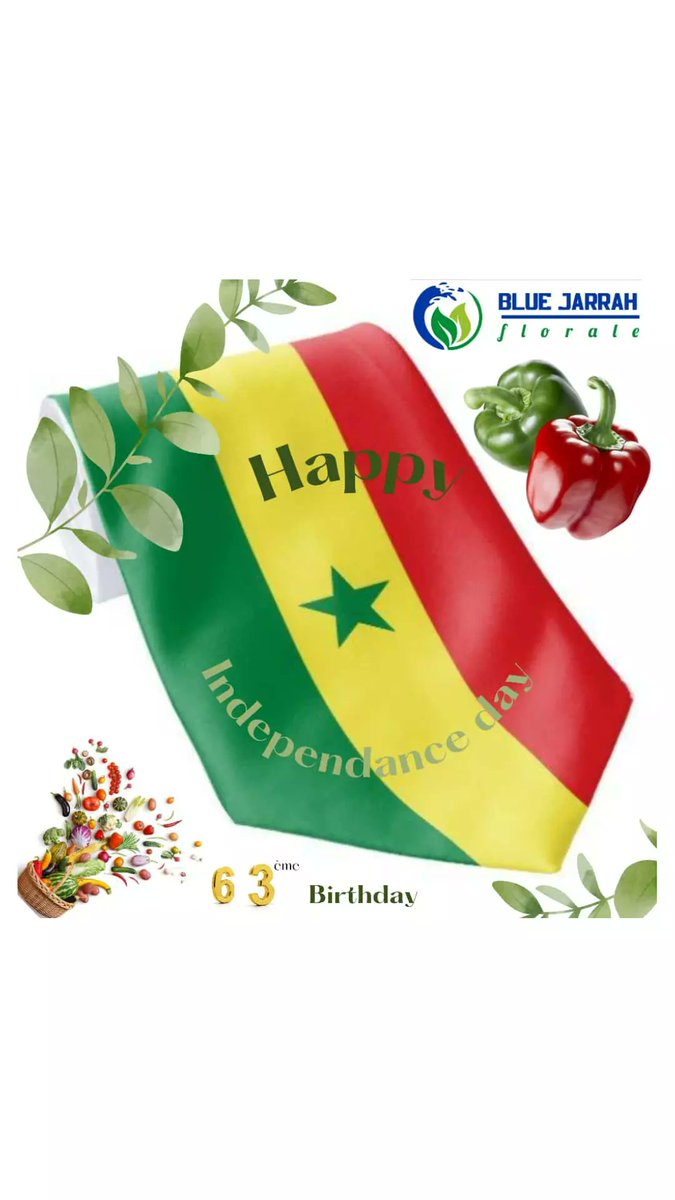 Le #Sénégal dispose des terres arables  estimées à 3,4 million d'ha.Une unique solution transversale pour atteindre la #souveraineté_alimentaire c'est #lagroécologie, agissons dans la #durabilite
#bluejarrah