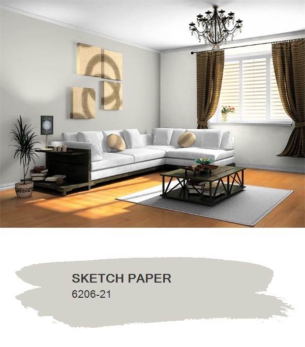StandardPaintWP's tweet photo. Colour Of The Day: 6206-21 Sketch Paper from #Sico. Customer is renovating to sell. He choose a grey vinyl flooring to use throughout the house and wanted something that would work in the same areas. Sketch Paper is a jack of all trades, 14 in 1 multi-tool of paint colours. https://t.co/yLwZ0j9b4q