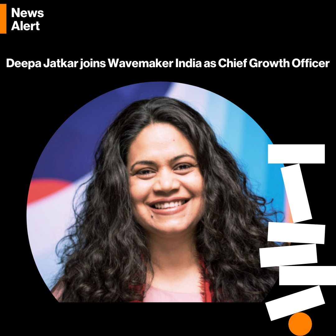 WavemakerIndia's tweet photo. Welcome to Wavemaker family, Deepa Jatkar!! @ajaygupte @DJatkar @WavemakerGlobal #GrowFearless #PositiveProvocation
https://t.co/d62f3el5Gl https://t.co/VVVdaC5rLW
