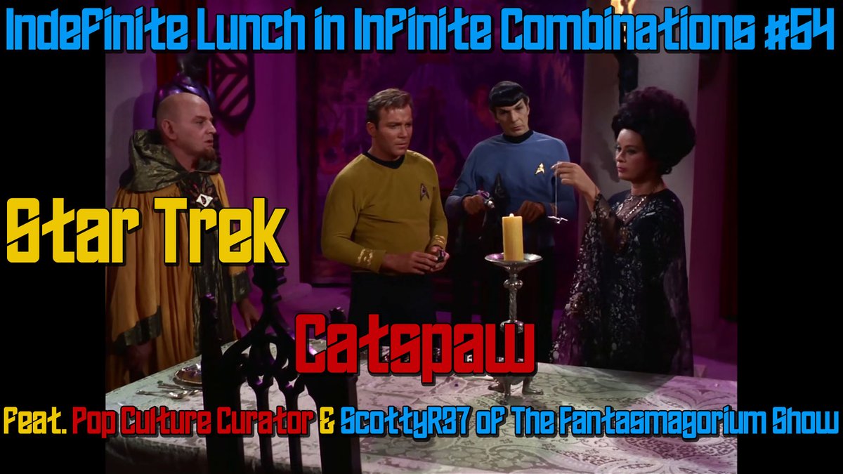 antiderivative1's tweet photo. Join us as we review Catspaw at 12:30 PM CST today!
Featuring: @pccurator and @ScottyR37 of The @Fantasmagoriums
#735Club #1966to2005 #RealStarTrek #StarTrek #Spock #Kirk #McCoy
https://t.co/BCGJ0rOk5j https://t.co/VQFJmlA3t1