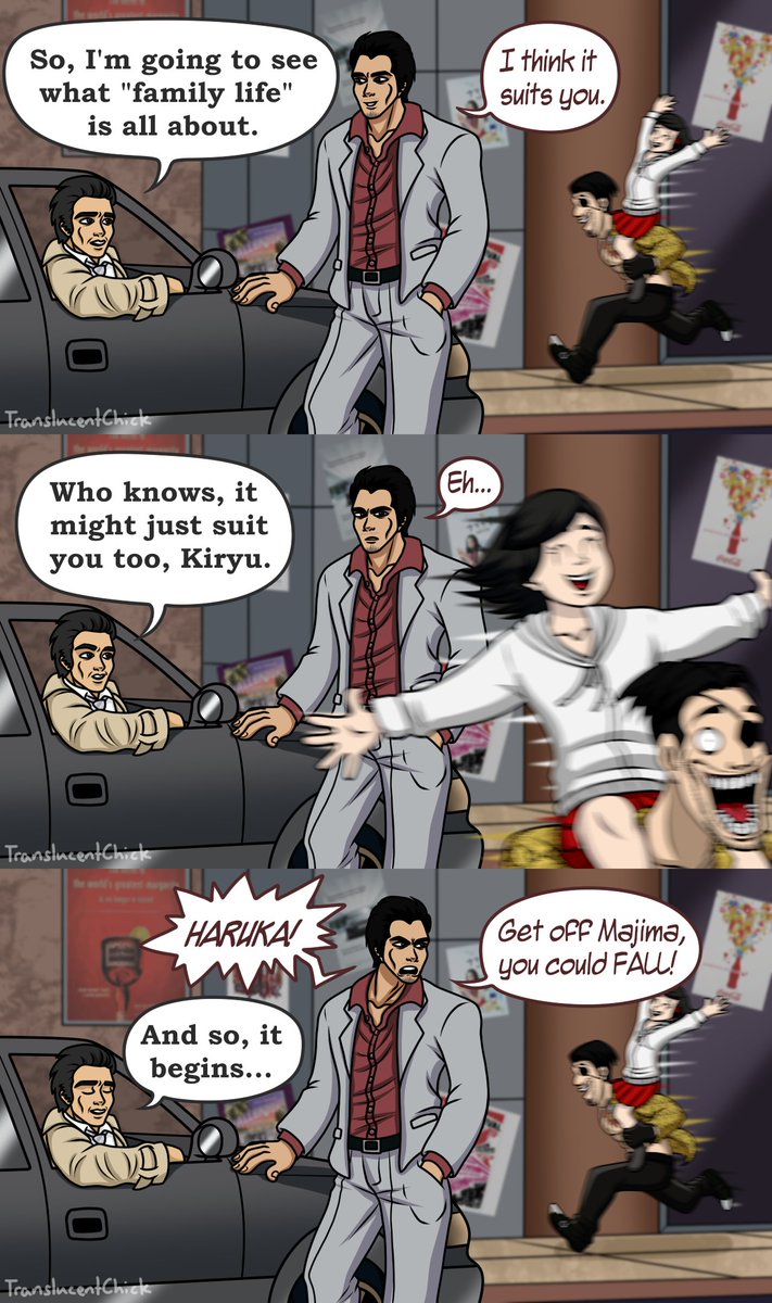 TranslucentChic's tweet photo. ✨Repost✨

Constructive Criticism

#yakuza #ryugagotoku #kiryu #majima #haruka https://t.co/ZpxOudPexk