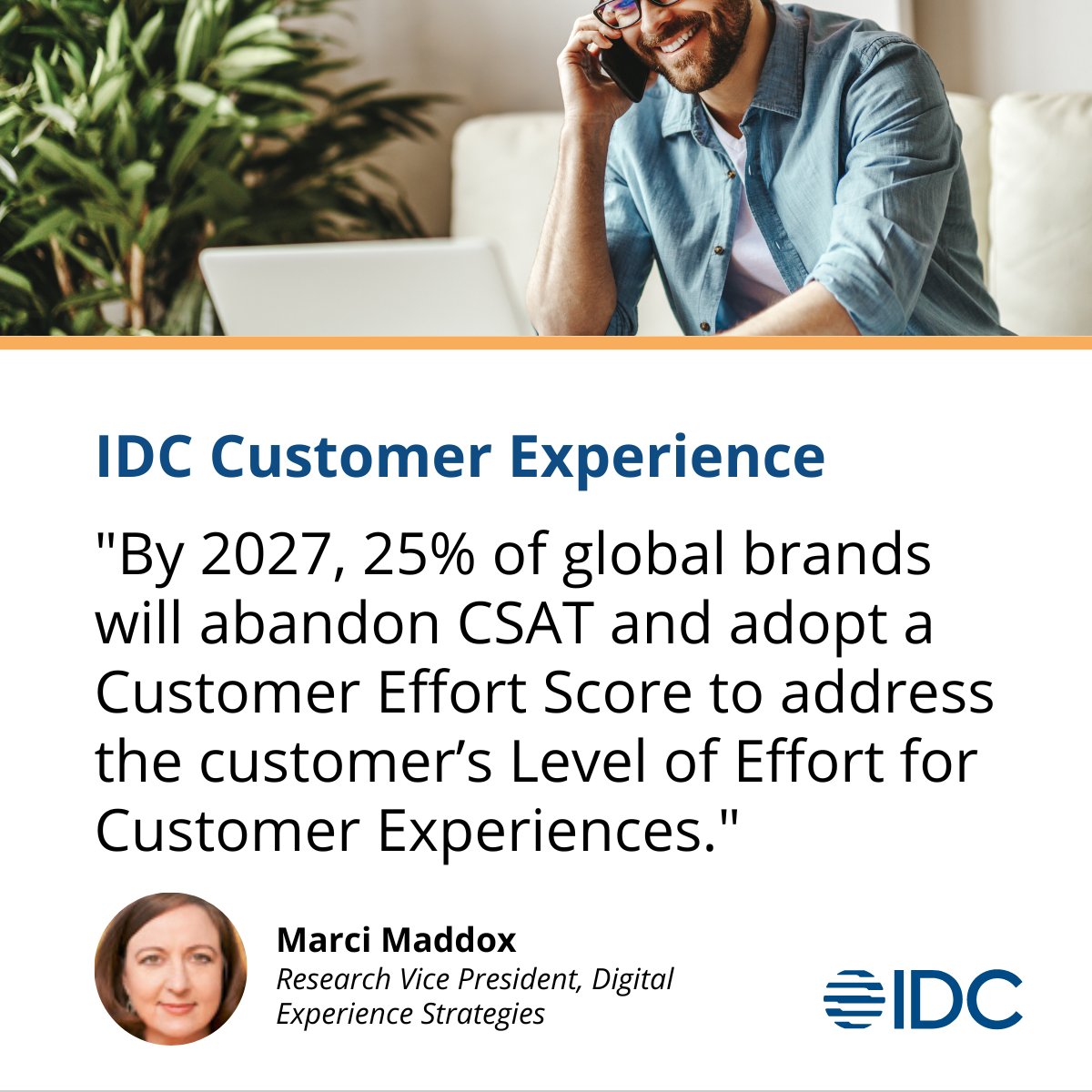 Level of effort is important in a customer's experience. What's your Customer Effort Score? #IDC_CX #CES #customerexperience bit.ly/3nwOHnh