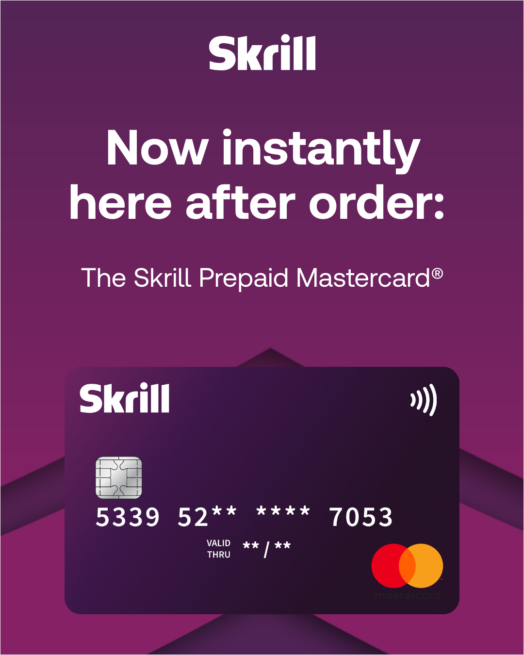 Skrill mastercard cheap