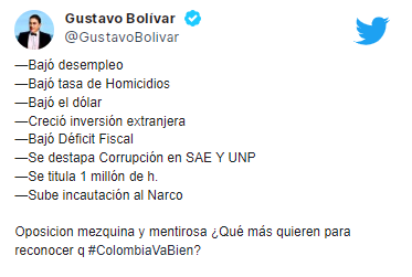 ElRepublicano09's tweet photo. Ahora con cifras reales:
—Aumentó el secuestro 96%
—Bajó incautación de cocaína 40%
—Aumentaron las extorsiones 19%
—Inflación se disparó al 13,28%
—Desempleo llegó al 11,4% 
—Vivienda de interés social se desplomó 64 %
—35 líderes sociales asesinados en 2023

¿A quién engaña? https://t.co/12ClikZx2B