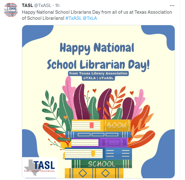 CFHS_Library's tweet photo. I want to thank all of my school librarian colleagues (too many to tag across the district) for making me a better school librarian. Thank you for your professionalism, your dedication, and the sharing of your knowledge and ideas! #LibraryRocks https://t.co/cDg5sQH1AZ