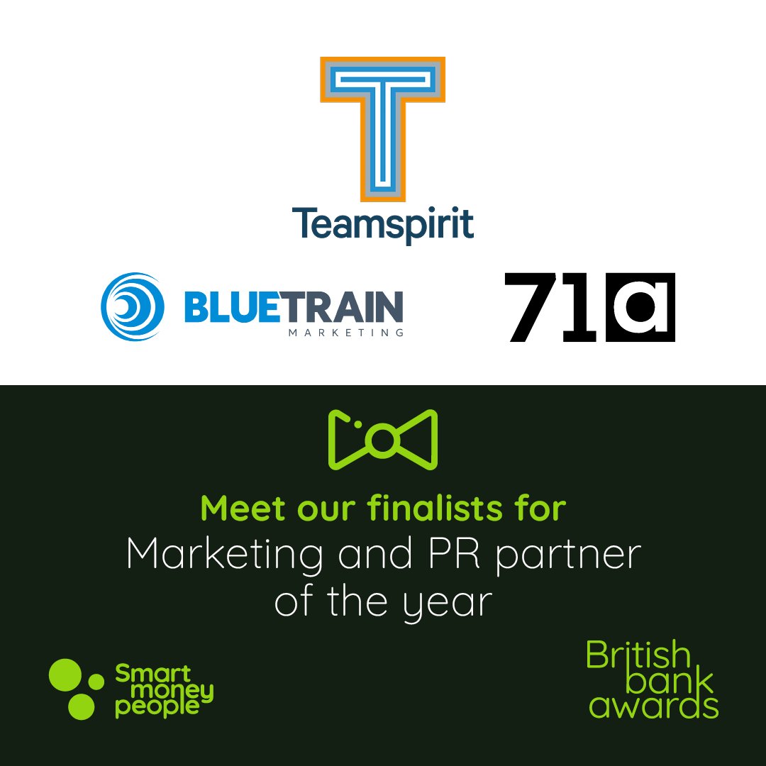 Take a look at the fab partners who made the finalist list for our ' Marketing and PR Partner of the Year' award 🏆 

smp.reviews/bba2023-market…

Remember winners for all of our British bank awards will be revealed on 11 May at The Londoner, Leicester Square. 

#BBA2023