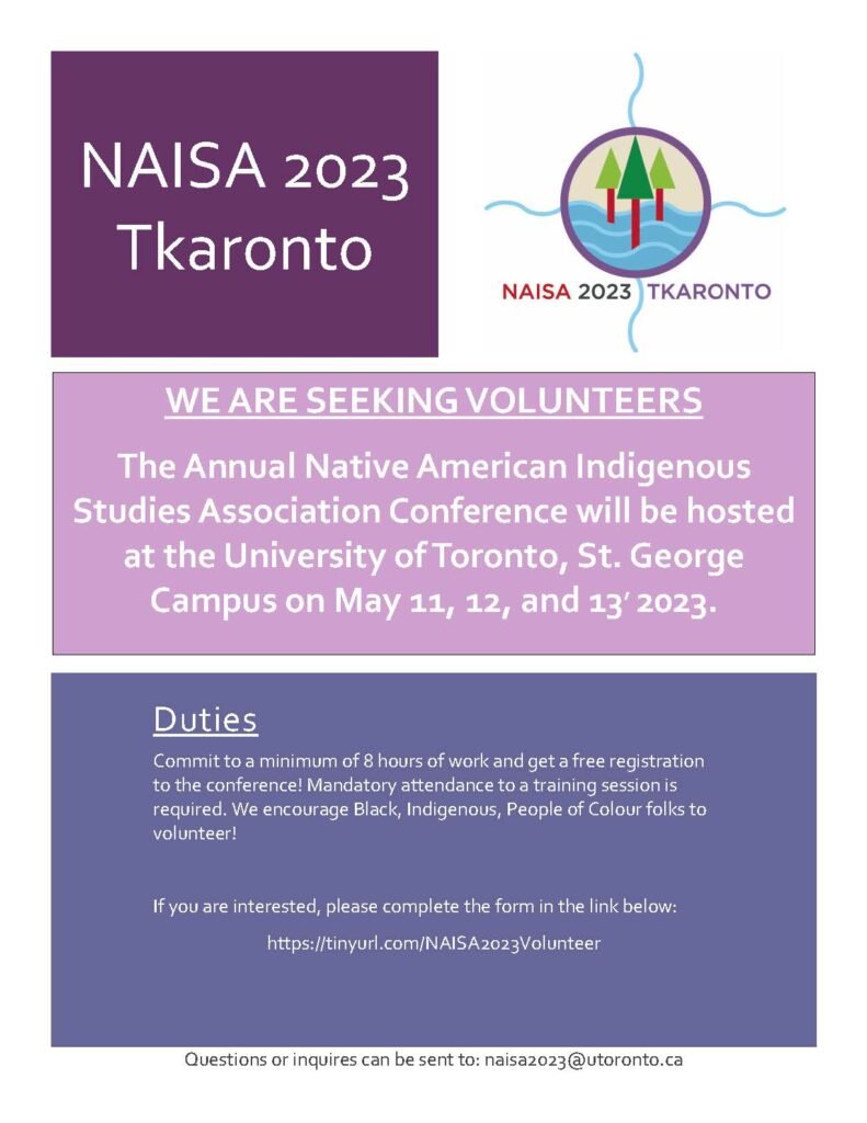 NAISA2023Tkaronto tweet media