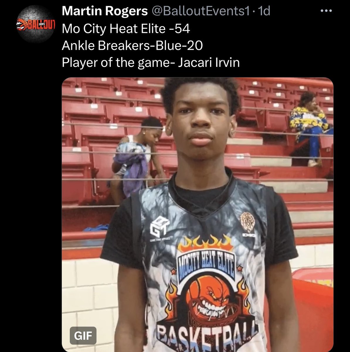 SUPERSTAR PLAYER OF THE GAME✨JACARI IRVING!!! He is definitely becoming a TUH Player to hold while driving to the rack! He is someone to keep a watch on!!! Outstanding Player!!! #MoCityHeatElite #8thGradeBlk🔥 #StayTune📺🎬🍿