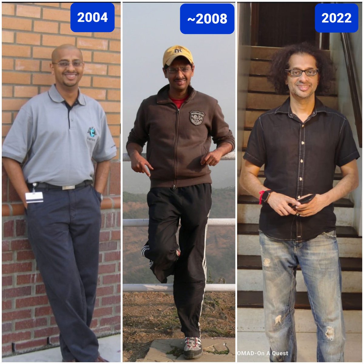 Thread #transformation #sustainable #lifestyle #locarb #fasting 2004 : Me Overweight in mid-30s 2005-06: Went thru 1st & ONLY #fatloss transformation Dropped 15 Kgs in <8 months Maintained same weight range /frame for last 17+ years by adhering to structured lifestyle (1/4)