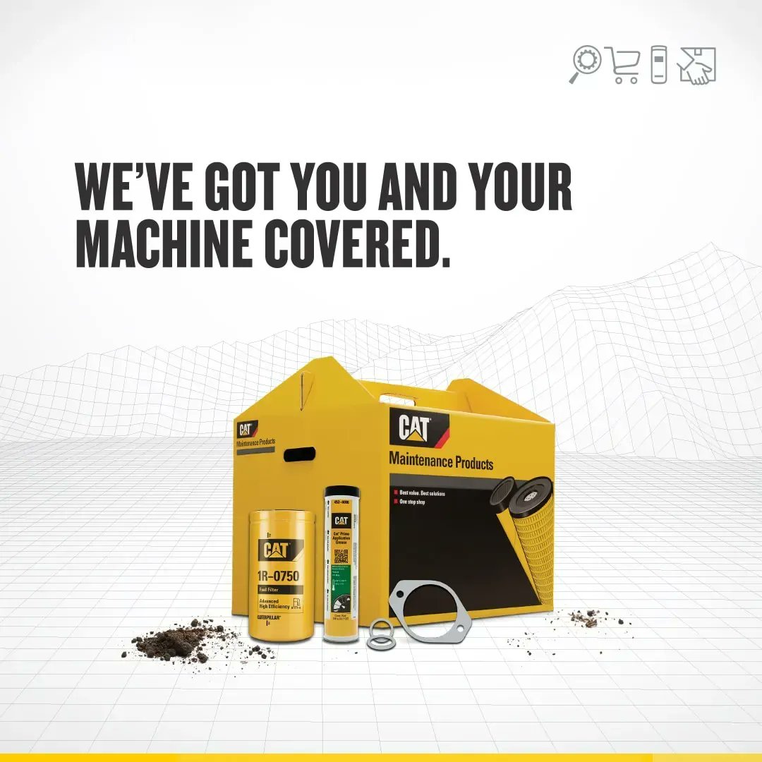 WarrenCAT's tweet photo. A Cat® Planned Maintenance (PM Kit) contains all the right parts for your specific machine and maintenance interval to save you time and eliminate guesswork. Find your kit today! https://t.co/1w9DY8hb9h
#WarrenCAT #PlannedMaintenance #PMkit #Caterpillar https://t.co/3dieZZPiWq