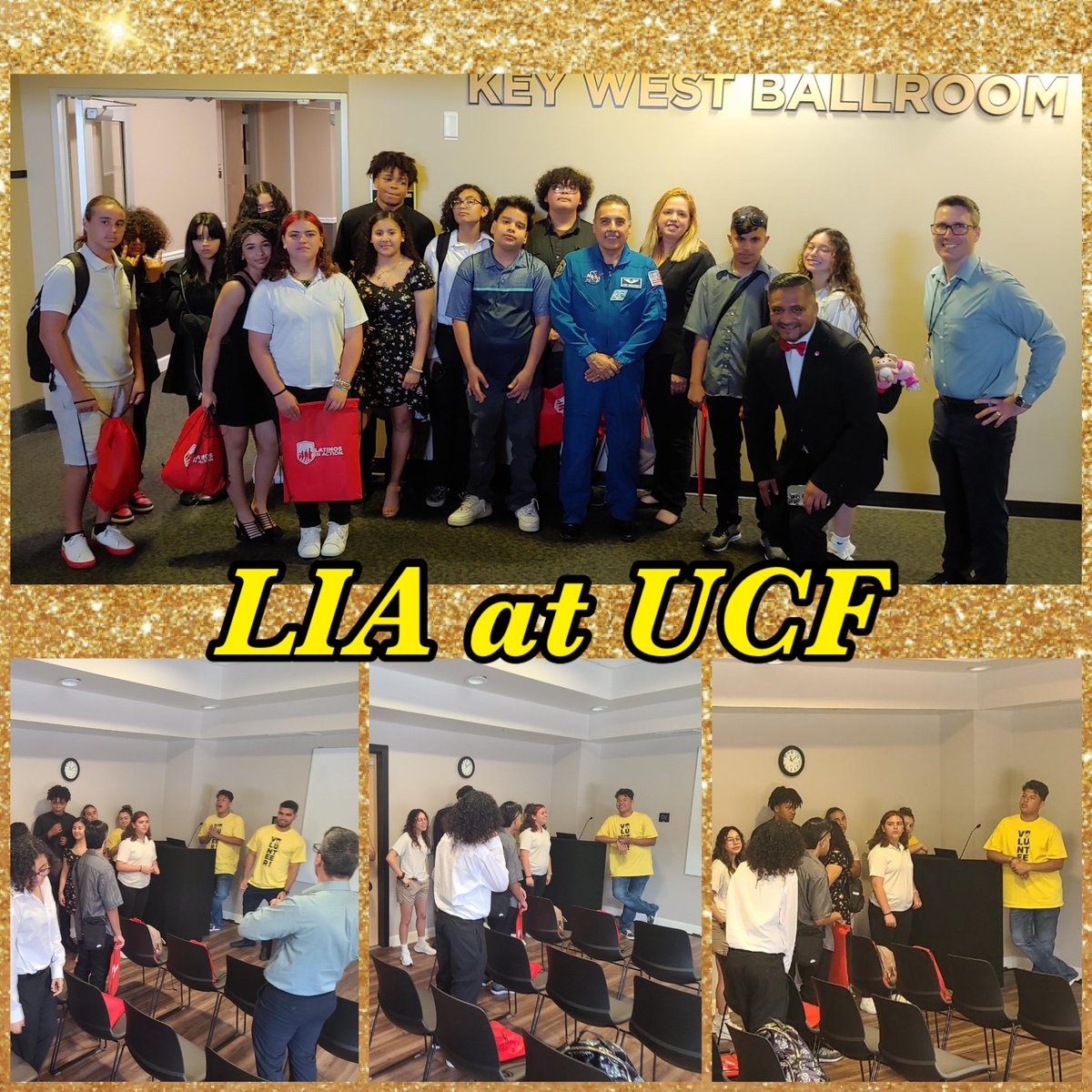 Our <a href="/latinosinacti0n/">Latinos In Action</a> students were incredibly inspired by the phenomenal college readiness workshops, competitions, &amp; astronaut guest speaker yesterday at <a href="/UCF/">UCF</a>! 🐆❤️🎓 #liaconference23 #stand4more <a href="/Je7yruso/">Jose Enriquez</a> <a href="/Agudo_OCPS/">Principal Agudo-OCPS</a> <a href="/OCPSnews/">ocpsnews</a> <a href="/Southeast_OCPS/">Southeast_OCPS</a> <a href="/NASA/">NASA</a> <a href="/OCPS_MSD/">Multilingual Services</a>