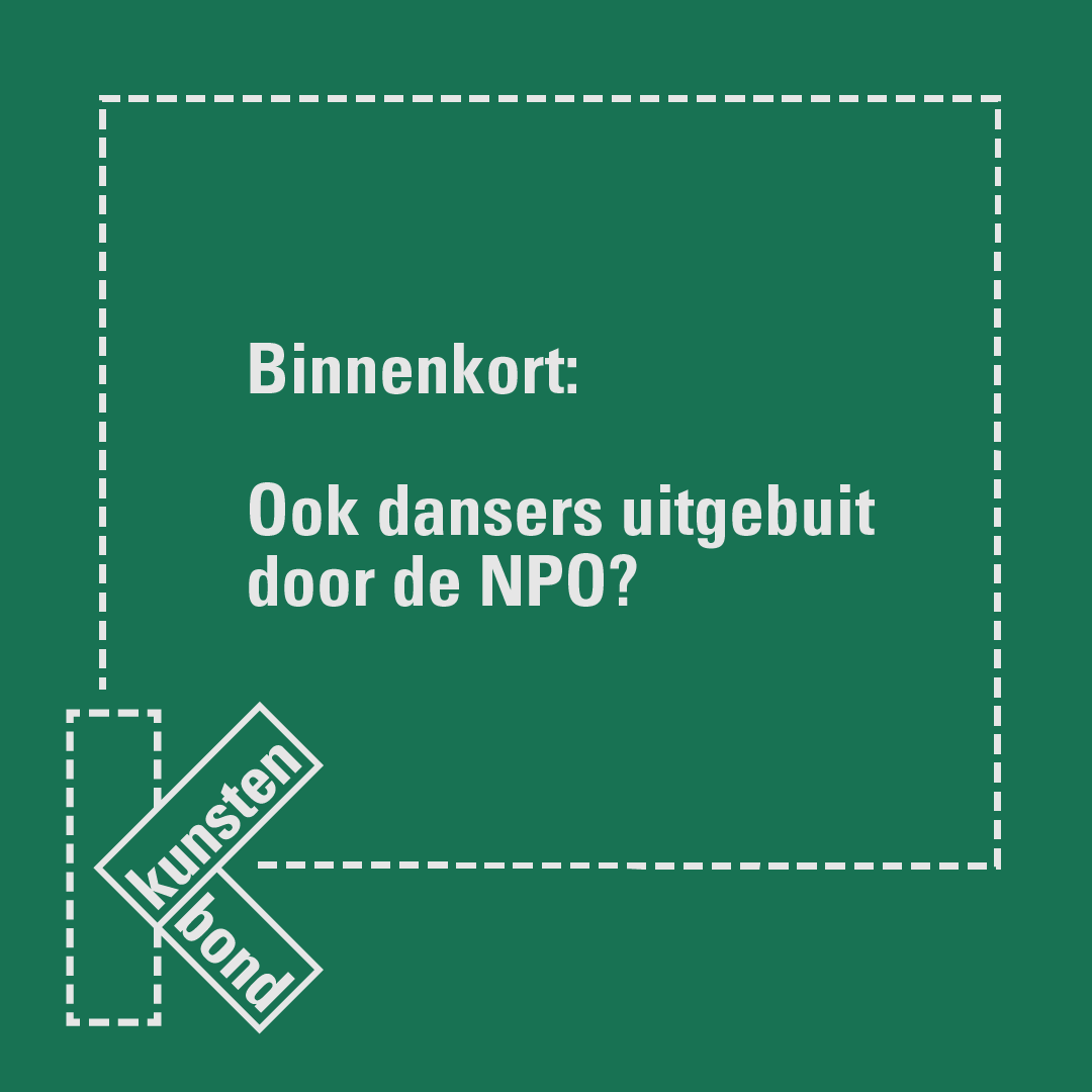 kunstenbond's tweet photo. Een nieuwe talentenjacht ziet binnenkort het licht op de @publiekeomroep: dit keer met dansers. Uiteraard worden deelnemers niet betaald. De Kunstenbond vindt dit onacceptabel en maakt zich zorgen om de deelnemers. Lees meer: https://t.co/h34mOAyOyp
#ProjectDans #unfairpractice https://t.co/ALtiysFFFC
