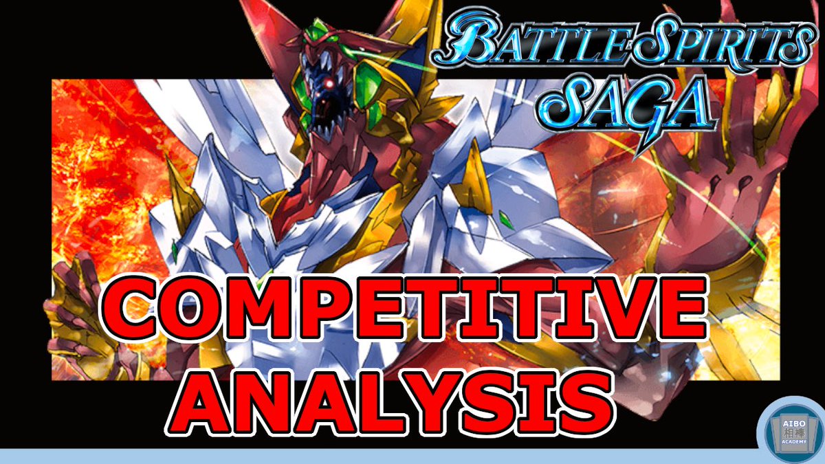 AcademyAibo's tweet photo. NEW VIDEO: The $1,000,000 tournament season for Battle Spirits Saga starts soon, so I’ll be releasing a complete analysis for every card in the game leading up to release. First up, Red!

@BSS_TCG 
#battlespiritssaga
#BSS 
#BSSLaunch
#BattleSpiritsSaga https://t.co/PEHjBlWa0T