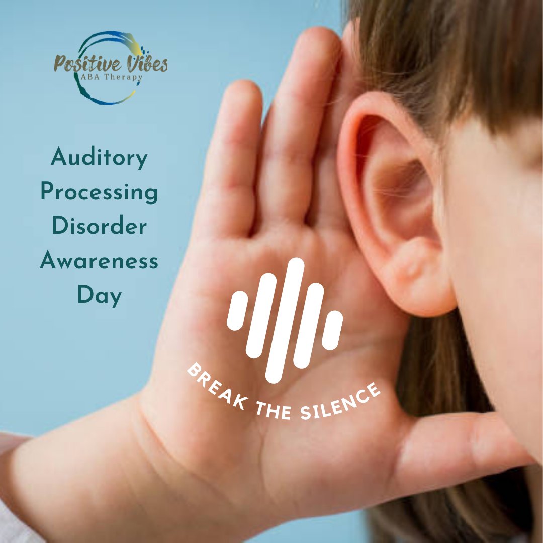 Today is Auditory Processing Disorder Awareness Day! #auditoryprocessingdisorder