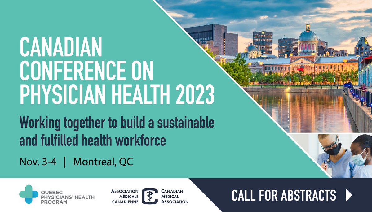 CMA_Docs's tweet photo. The success of #CDNhealth depends on a thriving workforce. But how do we get there?

That’s the topic for this year’s CCPH, taking place in Montreal and virtually from Nov. 3-4.

Share your knowledge and submit your abstracts by May 18 🗓️

Learn more: https://t.co/00w9Ogc2oo https://t.co/lcuXeqNEfN