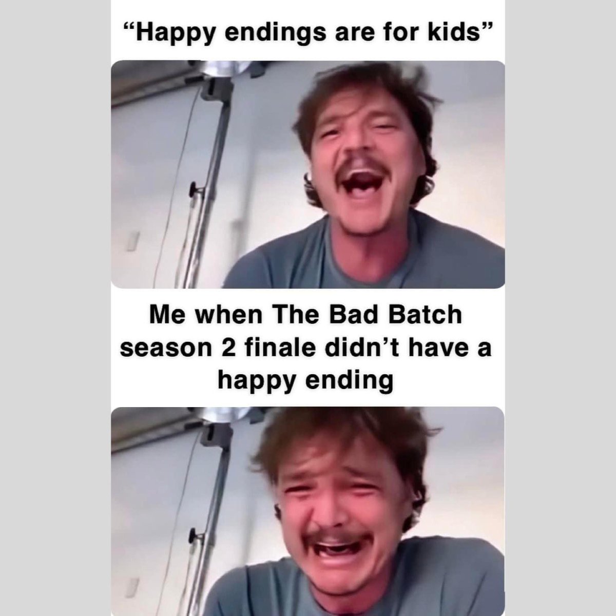 sidebarcantina's tweet photo. We humbly invite you to grab a box of tissues, and join Dave & Jason as they discuss the Season 2 finale of The Bad Batch, 5:30pm edt/2:30pm pdt live on YouTube. The live chat is where it’s at!
#badbatch #thebadbatch #omeeega #tick #huntah #rickah #icko #crosshah #starwars https://t.co/0m299lDX2A