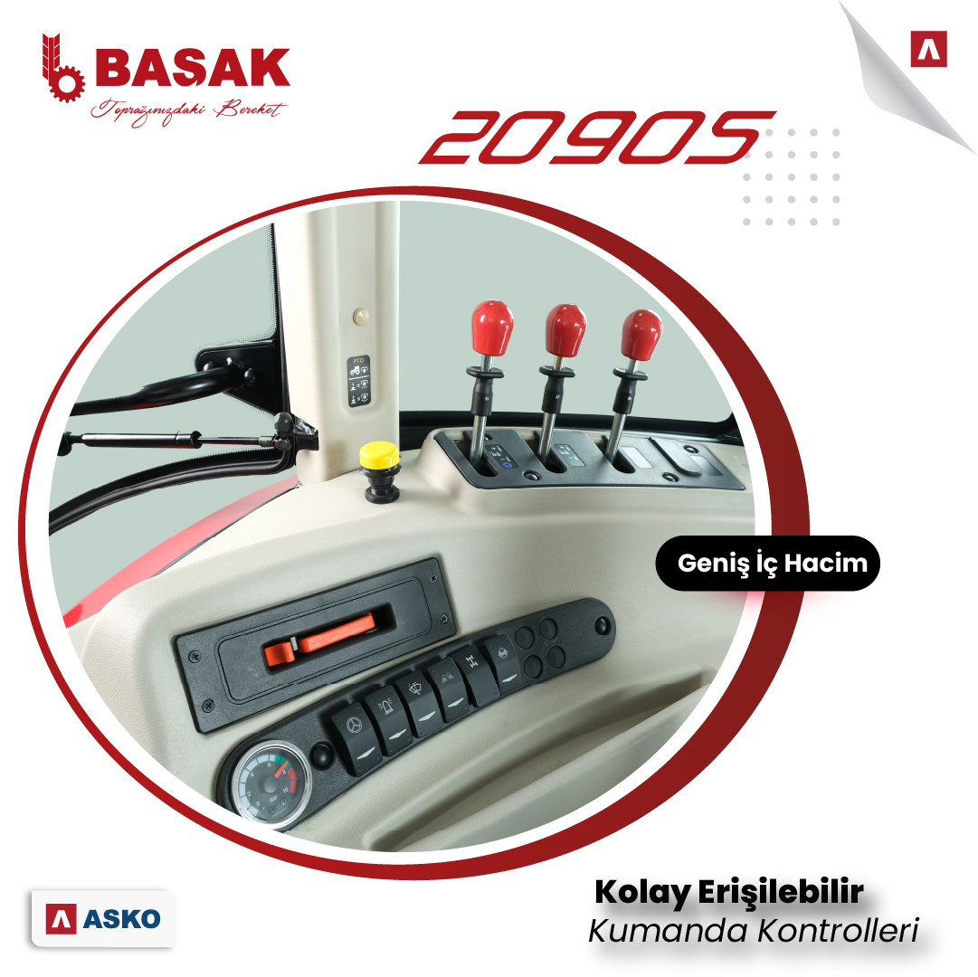 basaktraktortr's tweet photo. 2090S performansı ve düşük yakıt tüketimiyle güç ve ekonomiyi bir arada sunar. Yüksek performanslı 92 Hp 4 silindir, turbo &amp; intercooler motoruyla tarlanızda işlerinizi kolaylaştırır.
#BaşakTraktör #BasakTraktor #BasakTractor #TercihimBaşak #2090S #Tarım #Tarla #BasakAgri https://t.co/YmOqBEjMuM