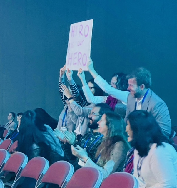 I am so proud that my dear friend Hiro Yoshikawa just won the 2023 Distinguish Contributions to Public Policy and Practice in Child Development from the Society of Research on Child Development. Congratulations dear friend. Here are photos of the event. xxx