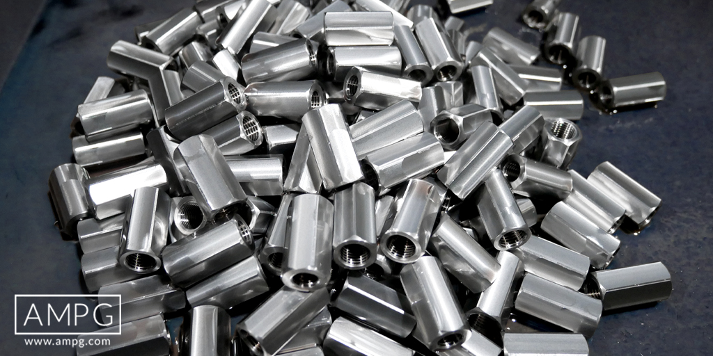AMPG_USA's tweet photo. Our Hex #ThreadedAdapter, or #CouplingNut, is a Threaded #Standoff used for components in assemblies, as well as to separate or connect parts. #HexAdapter https://t.co/i4IsSzoiP3