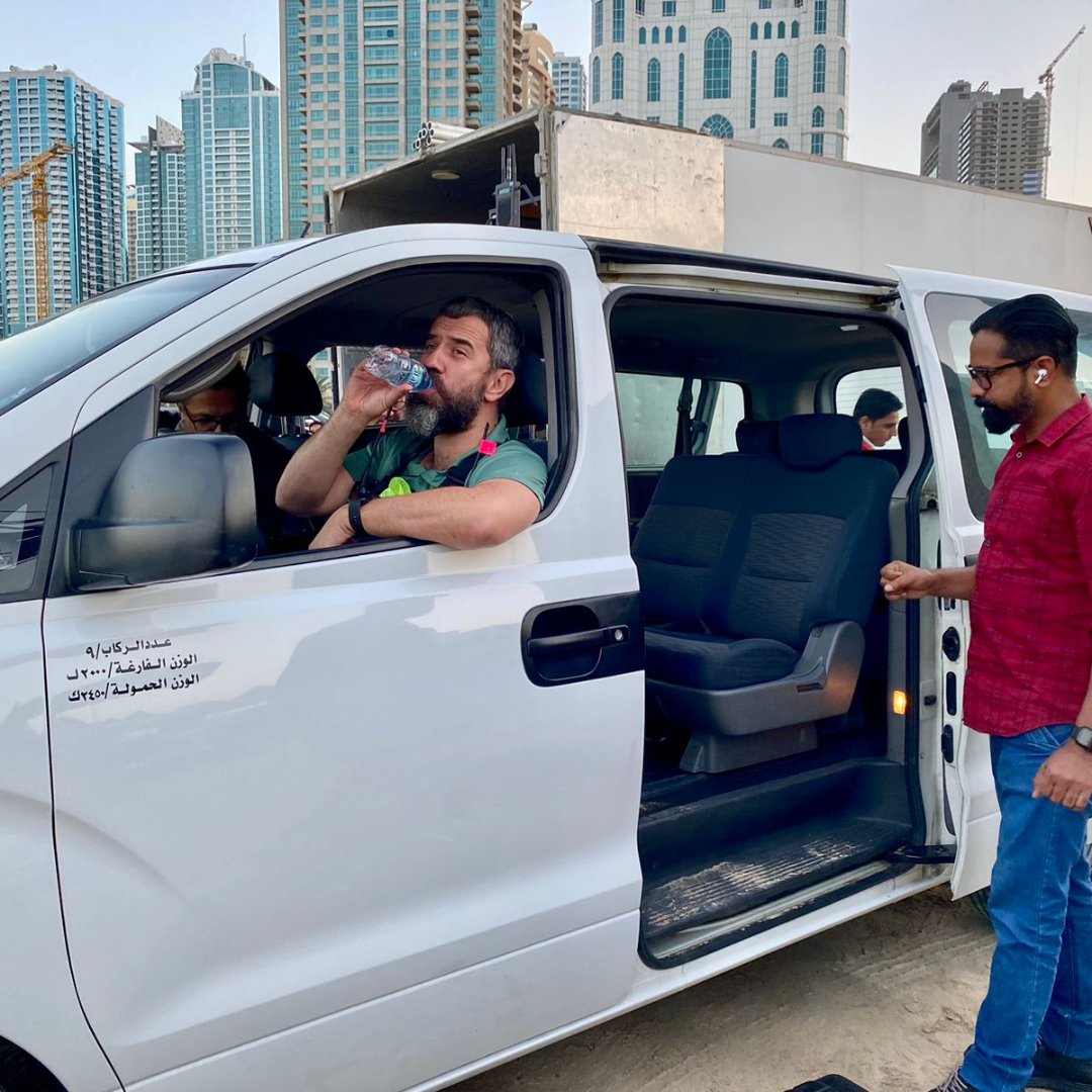 FilmworksGroup's tweet photo. BTS of the team working on the Genesis films - from the desert to the city!

#GenesisMEA #CharacteristicallyExceptional #filmproduction #cinematography #behindthescenes #setlife #production #filmcrew #filmproducer #filmdirector #cinematic #onset #filmworksgroup #filmworks https://t.co/c0D2lDtrBt