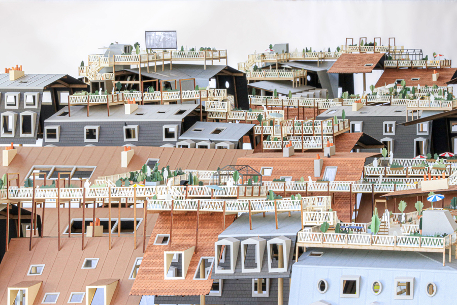 Roofscapes, a startup founded by three MIT students, is planning to build green spaces on pitched roofs in Paris, to decrease temperatures while improving quality of life. mitsha.re/KWZ050NzNbt