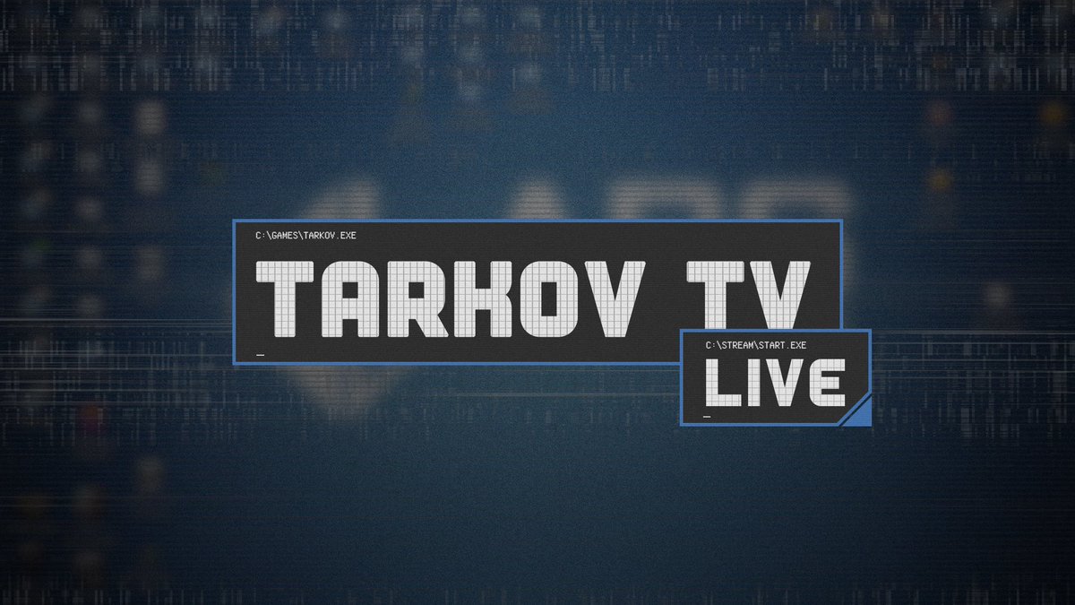 Watch the next episode of TarkovTV LIVE on April 7 at 5PM BST/12PM EDT

The podcast will be focused on the current ongoing work and future plans.

#EscapefromTarkov 

See you on twitch.tv/battlestategam…