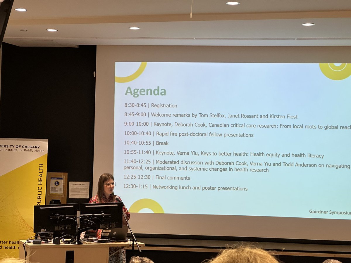 📣The #Gairdner2023 symposium is underway with @kmfiest providing opening remarks!

<a href="/LauriePICUNP/">Laurie A. Lee</a> <a href="/JanelleBoramLee/">Janelle Boram Lee</a> <a href="/n_jaworska/">Natalia Jaworska</a>