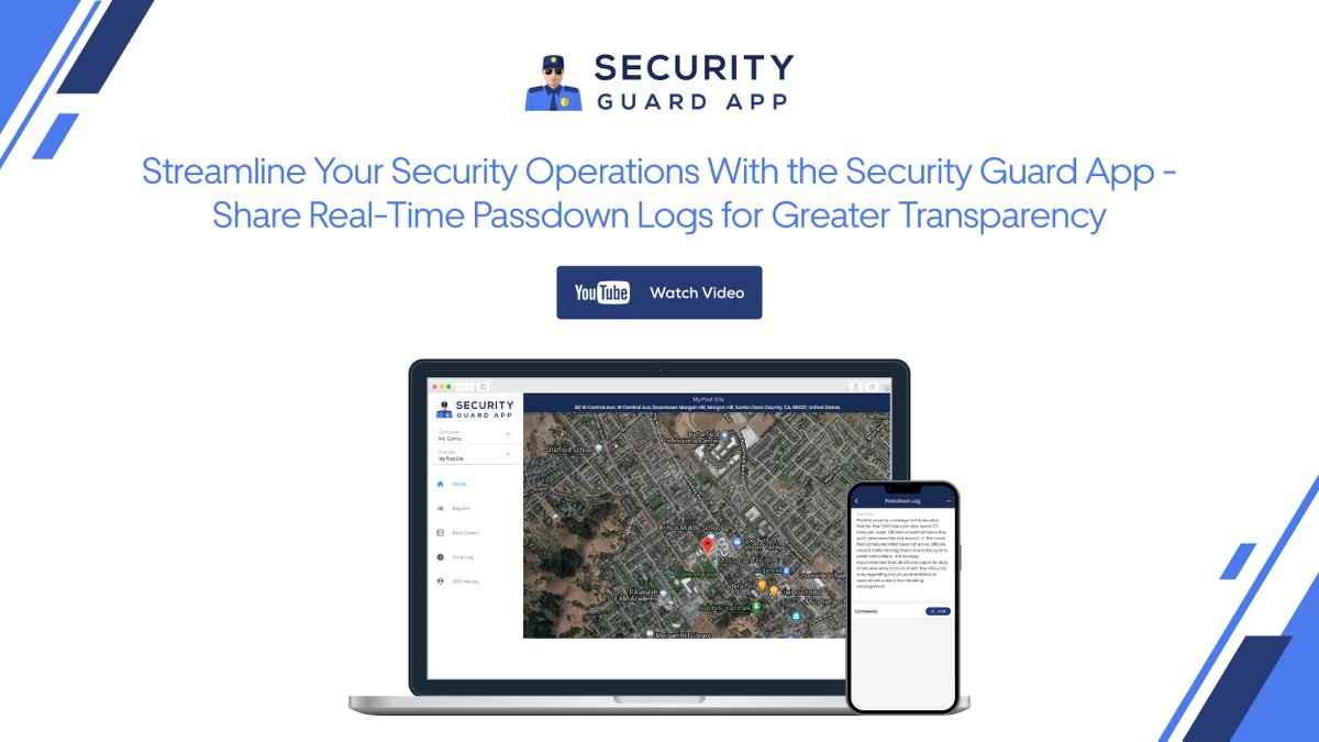 guard_app's tweet photo. Elevate your security team's communication and productivity with the #SecurityGuardApp. Share real-time #passdownlogs for a transparent and efficient operation. Watch the video to learn more: https://t.co/HsHwSJTeKG
#securityguard #privatesecurity #security #mobileapp #webapp https://t.co/HHe0IZZt7z