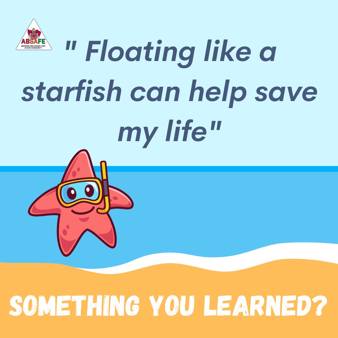 "What did you learn while you were at Absafe?"

98% of our visitors say they have learned something that could save their life! 

Here's another great tip from a local P7!

#besafe #ABsafe #feedback #lifesavingskills #safetytraining #watersafety #watersafetyawareness