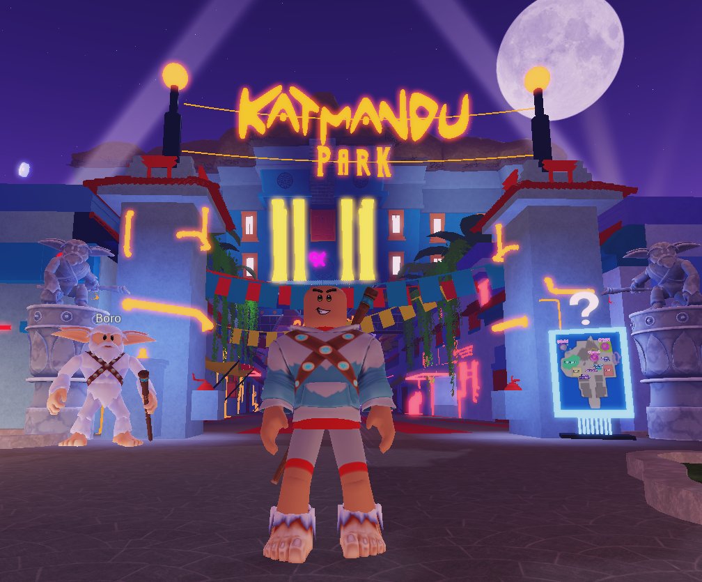 PlayBeyondland's tweet photo. You may experience Baldness👨‍🦲when entering BEYONDLAND at the moment! 
It's only temporary, we believe it's a larger issue related to Roblox. 
We recommend putting a hat! 🤠 #ROBLOX #newhaircut #hatday #Beyondland https://t.co/S0u7krXHbH