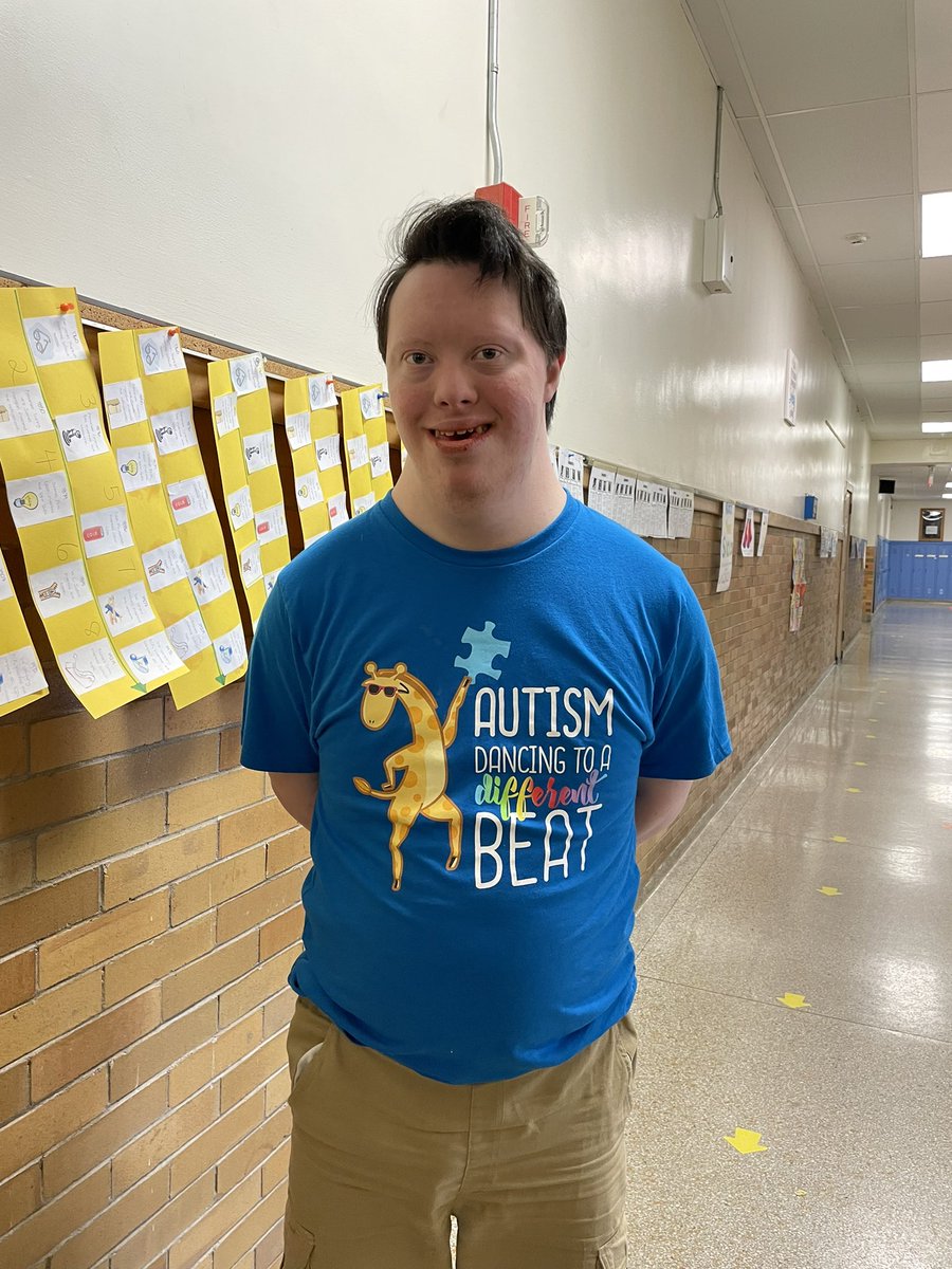 It’s Autism Awareness Month! Our students are wearing blue to bring recognition and celebrate differences! 💙