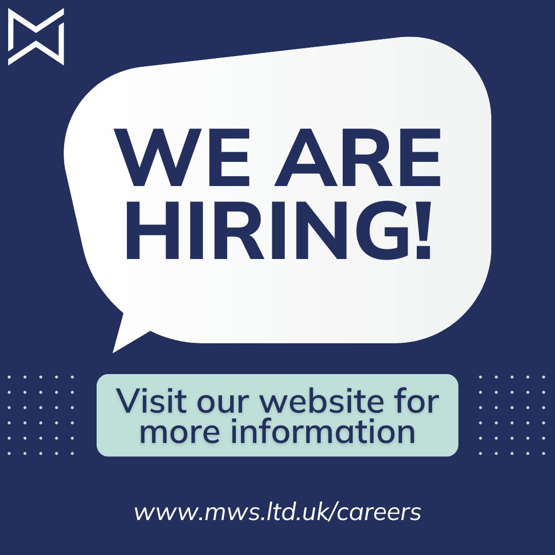 Attention engineers: MWS is excited to announce new job openings! Join our dynamic team and work on innovative projects with cutting-edge technology. Apply now: mws.ltd.uk/careers/

#engineeringjobs #weighingscales #hiringnow