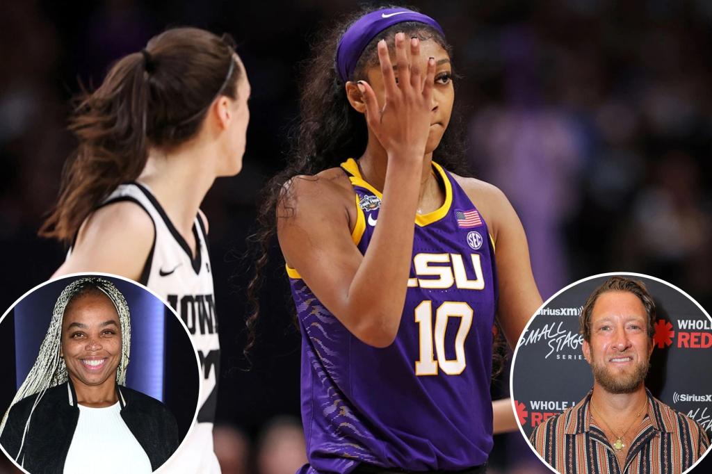 nypost's tweet photo. Jemele Hill slams Dave Portnoy for ‘classless’ take on Angel Reese: ‘F–k you’ https://t.co/oeZ2KjBwVO https://t.co/649r6RpF4a