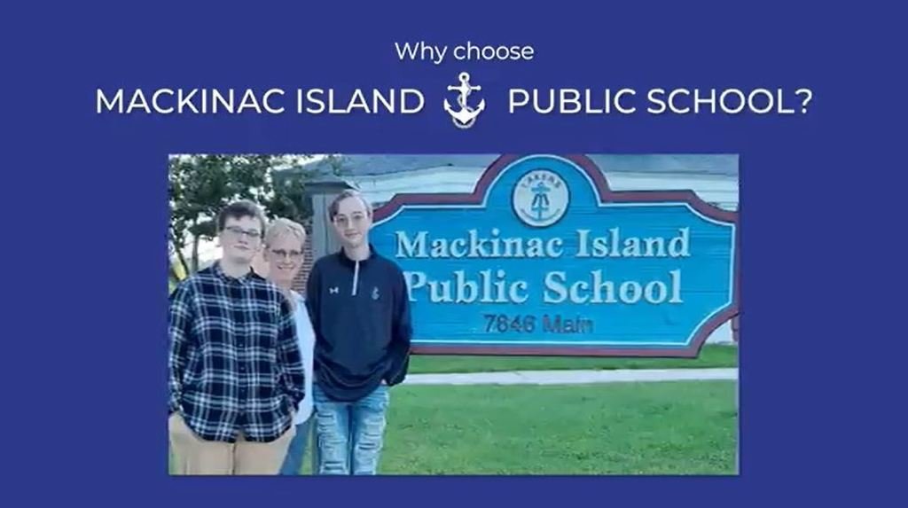 MackinacSchool's tweet photo. If your friends and family ask "Why Mackinac Public School?", please share this video!
https://t.co/VLLjKSKZLh https://t.co/6YusWhAcUU