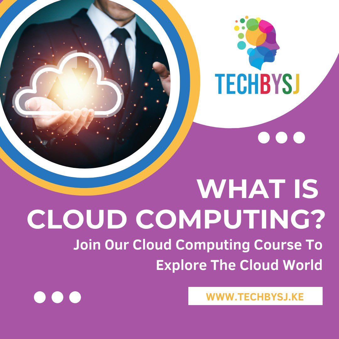 Unleash the Power of the Cloud: Learn the Fundamentals of Cloud Computing with our Comprehensive Course #techbysj #empowerment #unlockyourself  ☎️ : +254 100 100 172 📲 : techbysj.ke 📩 : hello@techbysj.ke
