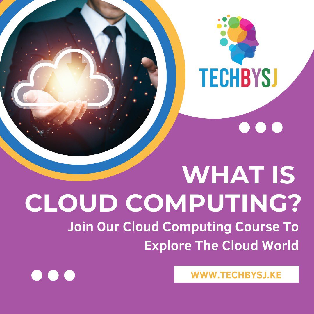 techbysj's tweet photo. Unleash the Power of the Cloud: Learn the Fundamentals of Cloud Computing with our Comprehensive Course #techbysj #empowerment #unlockyourself  ☎️ : +254 100 100 172 📲 : https://t.co/YuLFnft2vN 📩 : hello@techbysj.ke https://t.co/CX3wRhEYVm