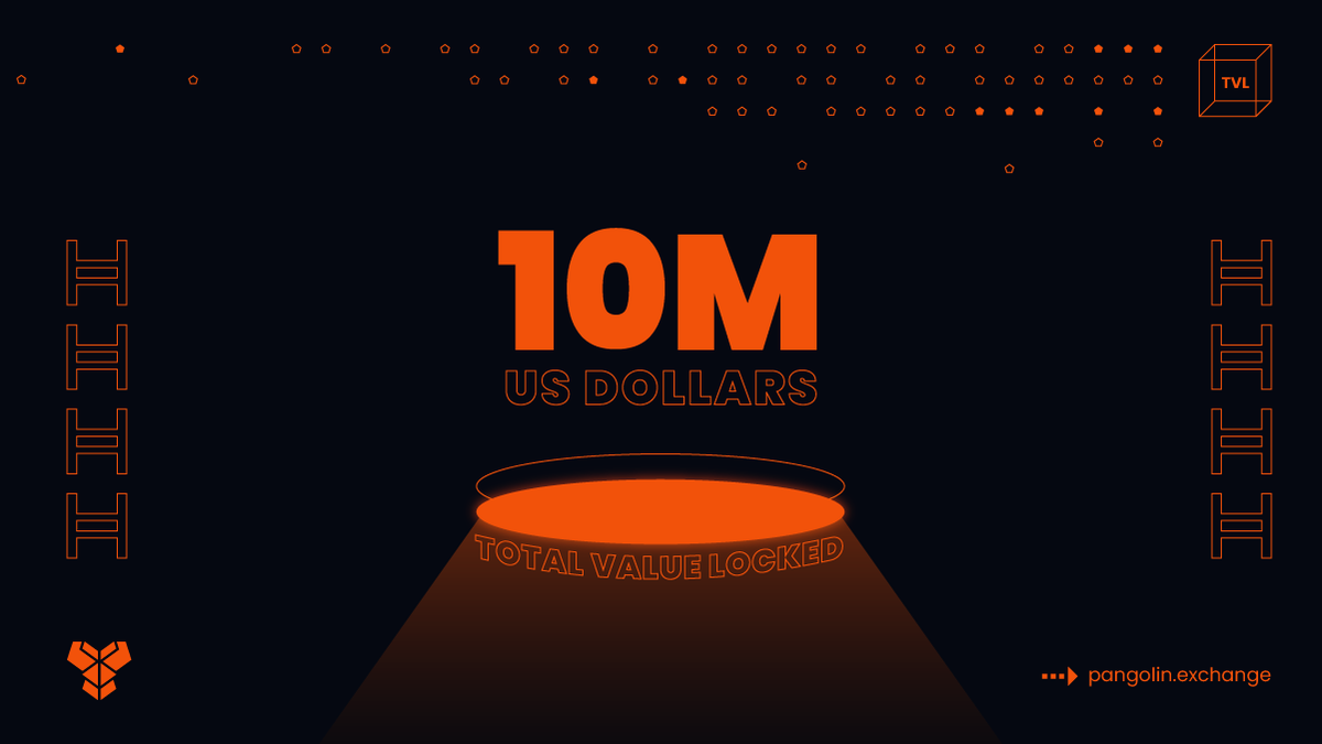 Pangolin_Hedera's tweet photo. 🎉Thrilled to share that our total value locked on #Hedera has surged past $10,000,000! 🌟

🔗https://t.co/WuLh6FaKjt https://t.co/HRQjCMIt0h