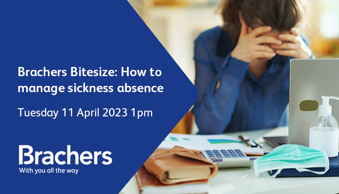 There is only one week to go until our next free lunchtime webinar.

Next week, our employment experts will be discussing the key legal and practical considerations involved in the management of employee sickness absence.

#hradvice #employmentlaw #freewebinar #absencemanagement