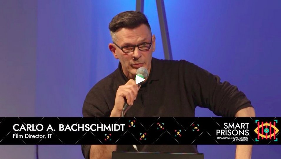 disruptberlin's tweet photo. Read the extended transcript of Carlo A. Bachschmidt’s presentation on the the defense of protesters after #GenoaG8: https://t.co/ikYQzg8mGa.
#SmartPrisons #Genoa2001 @carcke https://t.co/gPd112ADbt