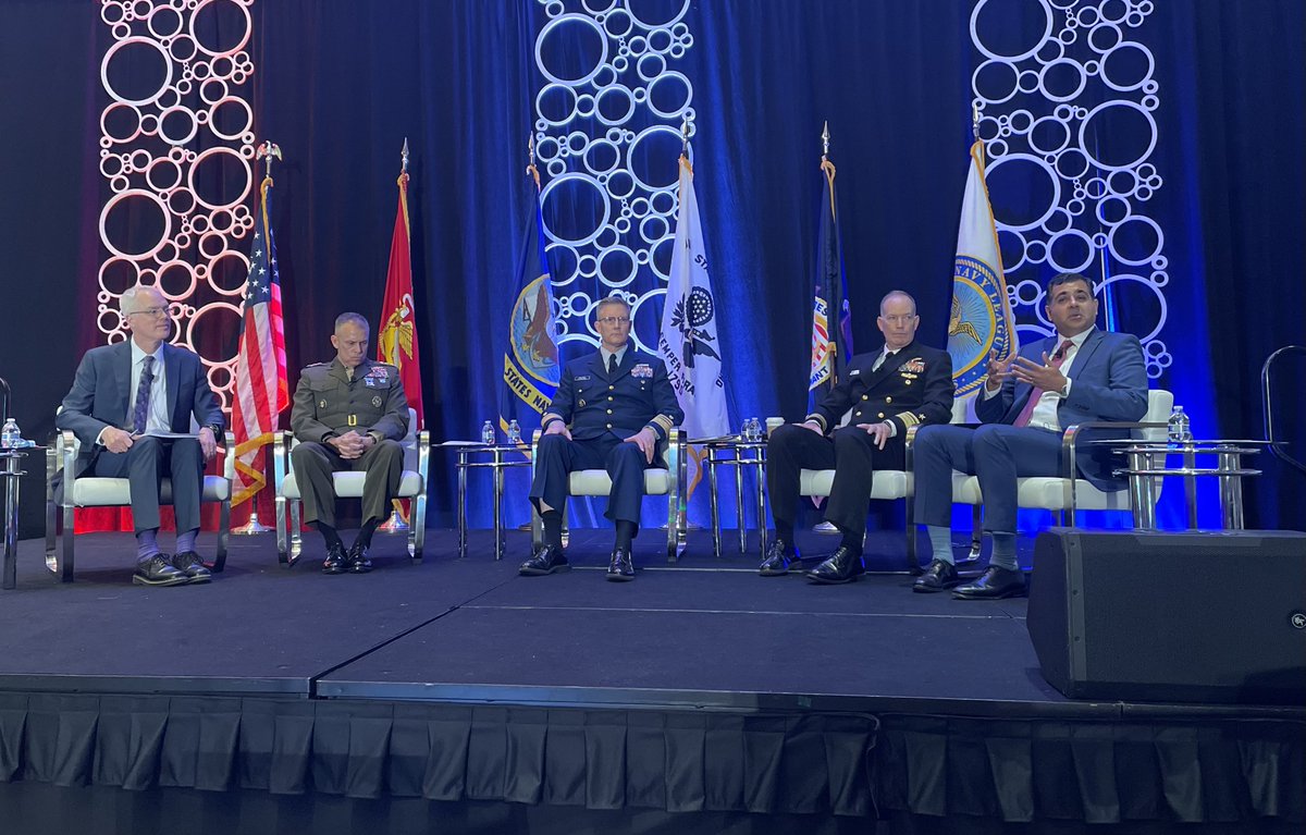 Our own Dr. Adil Karim, along with Navy, Coast Guard and Marine Corps leadership are talking #ProjectOvermatch and how we’re working with our sea service partners on JADC2 for enhanced distributed maritime operations. Learn more: northropgrumman.com/what-we-do/sea/