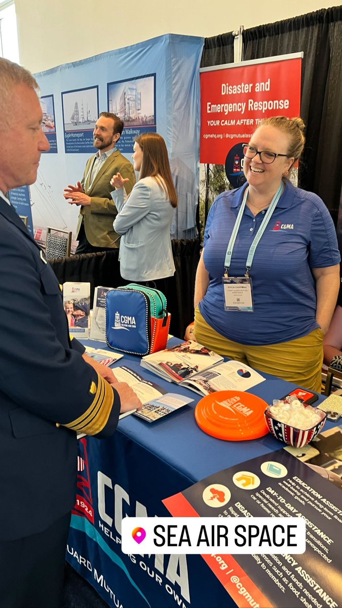 Coast Guard Mutual Assistance (@mycgma) on Twitter photo Thanks to the <a href="/navyleaguehr/">Navy League</a> for welcoming @CGMutualAssist to <a href="/SeaAirSpace/">Sea-Air-Space</a> 2023! It's our third year and we're loving it! Thanks to the <a href="/navyleaguehr/">Navy League</a> for welcoming @CGMutualAssist to <a href="/SeaAirSpace/">Sea-Air-Space</a> 2023! It's our third year and we're loving it!