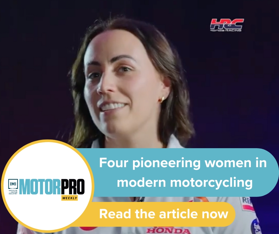 The_IMI's tweet photo. The number of women riding motorcycles has increased exponentially of late. Manufacturers are taking note – But driving the change is a handful of women at the top of their games.

Read the full article in the comments below

#Apprenticeship #MotorProWeekly #IMICommunity https://t.co/kgqRRpUW0h