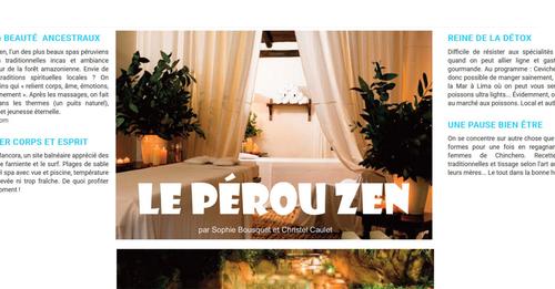 #Voyage en altitude pour être zen au #Pérou... Découverte. #jetlagmagazine #magazine #magazinevoyage #perou #voyage #bienetre #detentetotale #routinebienetre #relax #seressourcer #edition #print #numero #presse #media magazine.jet-lag-trips.com/le-perou-zen/