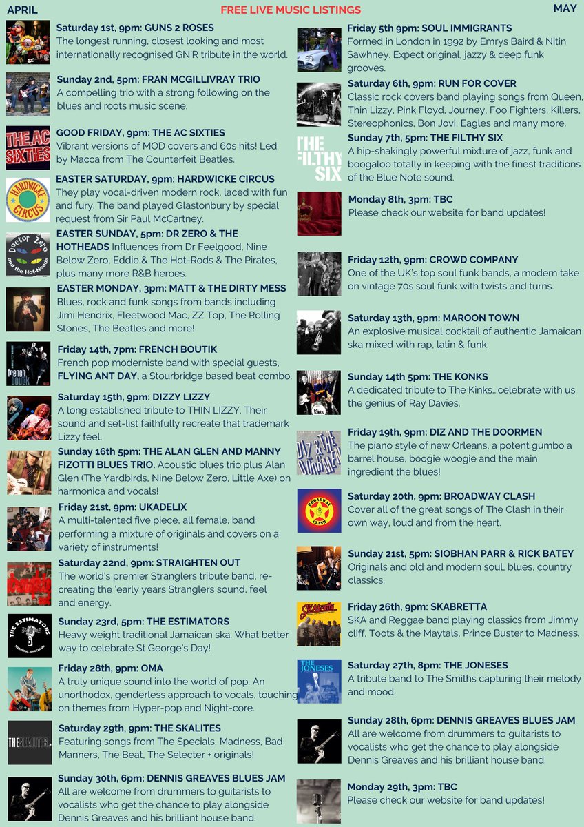 Pelton Arms (@peltonarms) on Twitter photo Hereās what we have coming up in April and and listings for May too. Pick up a copy from the pub, don't miss a thing! #freelivemusic #SE10 #Greenwich #quiz #pizza #pubfood <a href="/Wandercrust_LDN/">Wandercrust Pizza</a> Hereās what we have coming up in April and and listings for May too. Pick up a copy from the pub, don't miss a thing! #freelivemusic #SE10 #Greenwich #quiz #pizza #pubfood <a href="/Wandercrust_LDN/">Wandercrust Pizza</a>